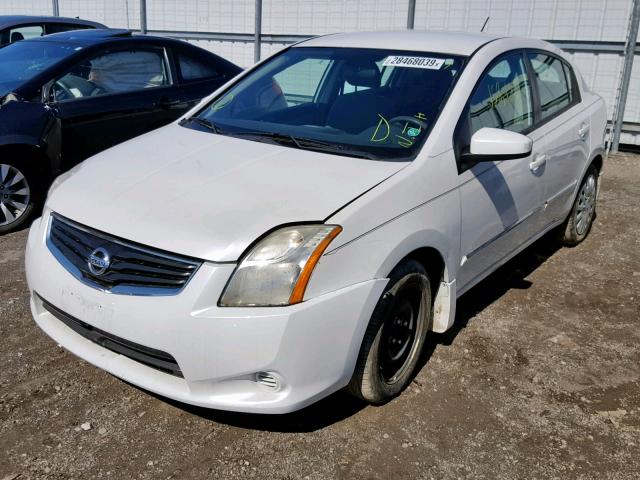 3N1AB6AP1BL645116 - 2011 NISSAN SENTRA 2.0 WHITE photo 2