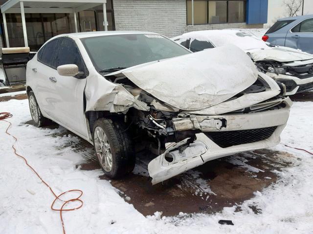 1C3CDFFA5GD818643 - 2016 DODGE DART SXT S WHITE photo 1