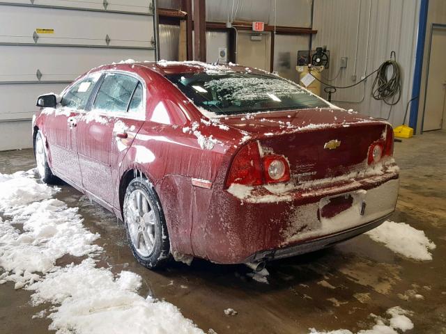 1G1ZC5E12BF305716 - 2011 CHEVROLET MALIBU 1LT RED photo 3