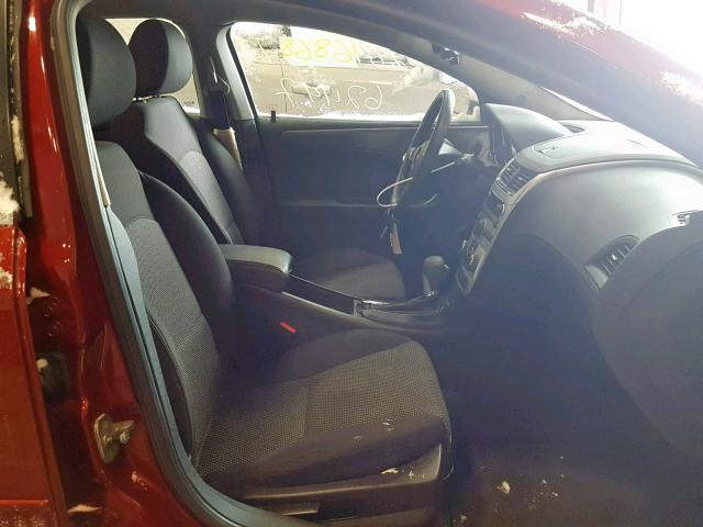1G1ZC5E12BF305716 - 2011 CHEVROLET MALIBU 1LT RED photo 5