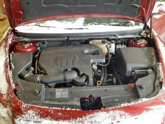 1G1ZC5E12BF305716 - 2011 CHEVROLET MALIBU 1LT RED photo 7