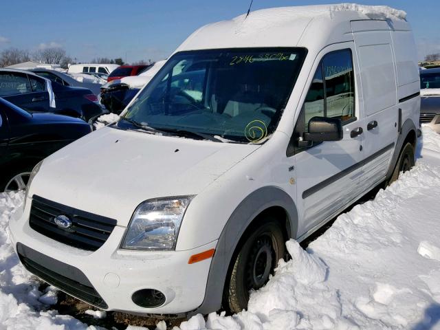 NM0LS7DN2DT144818 - 2013 FORD TRANSIT CO WHITE photo 2