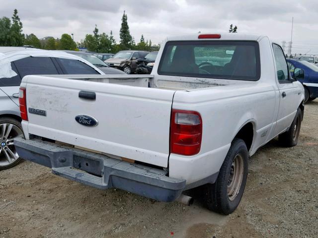 1FTYR10D75PA60079 - 2005 FORD RANGER WHITE photo 4