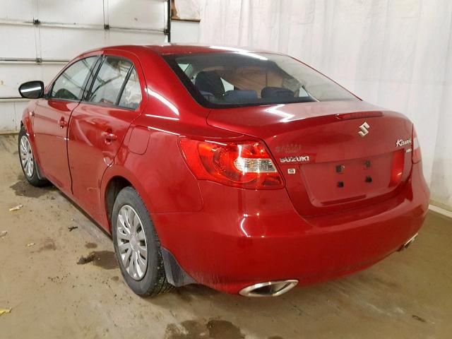 JS2RF9A19C6100834 - 2012 SUZUKI KIZASHI S RED photo 3