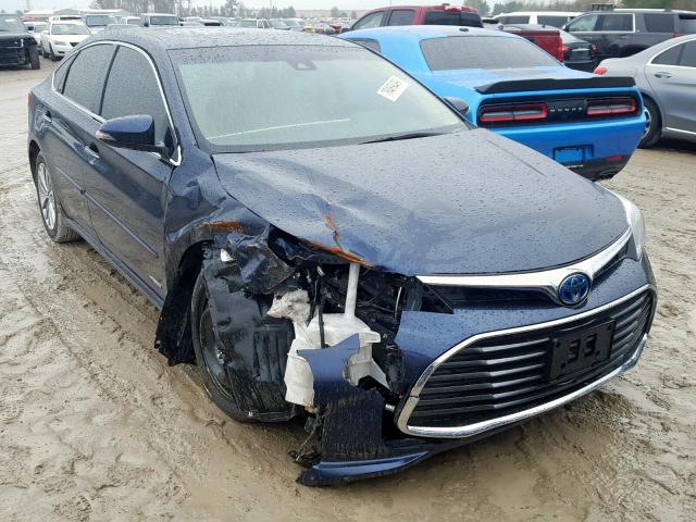 4T1BD1EB8JU062541 - 2018 TOYOTA AVALON HYB BLUE photo 1