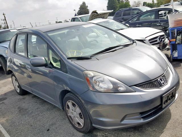 JHMGE8H39DC012020 - 2013 HONDA FIT GRAY photo 1