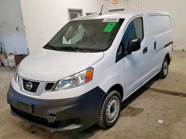 3N6CM0KN4HK715052 - 2017 NISSAN NV200 2.5S WHITE photo 2