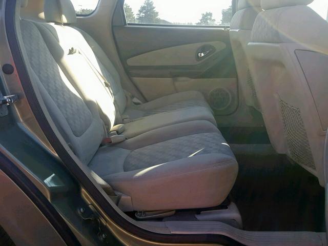 1G1ZT64885F140909 - 2005 CHEVROLET MALIBU MAX 绿色 照片 6