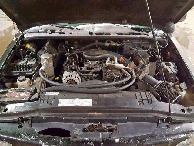 1GTCS14X4V8505097 - 1997 GMC SONOMA BLACK photo 7