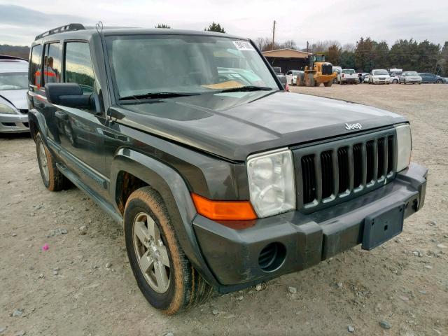 1J8HG48K56C342393 - 2006 JEEP COMMANDER CHARCOAL photo 1