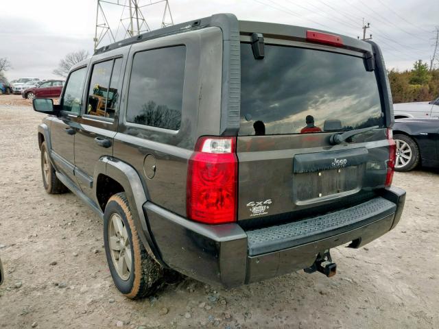 1J8HG48K56C342393 - 2006 JEEP COMMANDER CHARCOAL photo 3