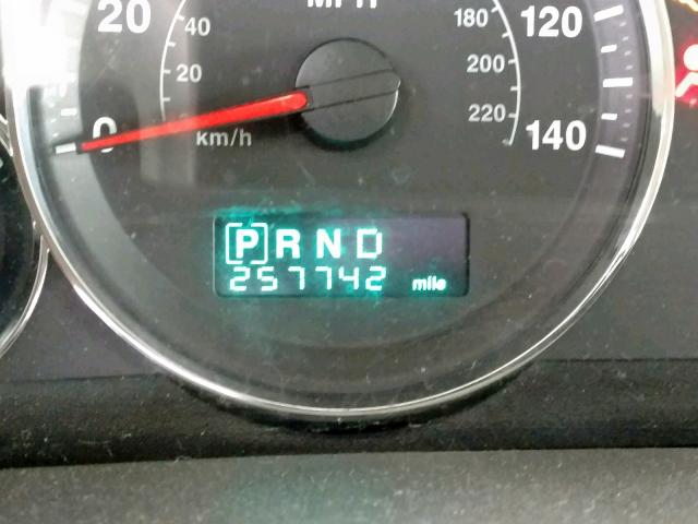 1J8HG48K56C342393 - 2006 JEEP COMMANDER CHARCOAL photo 8