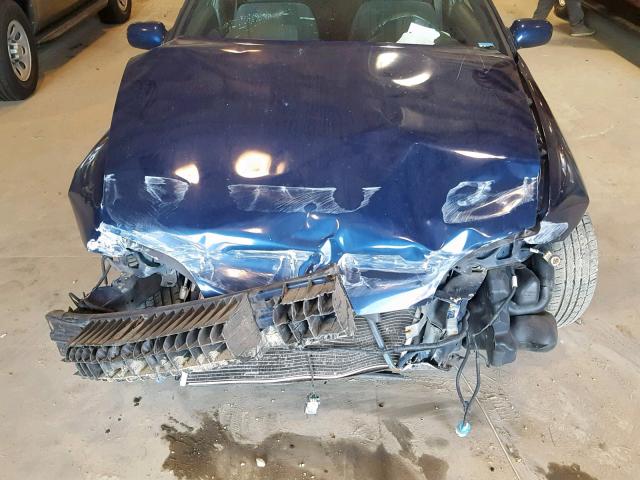 1G1JH12F427293232 - 2002 CHEVROLET CAVALIER L BLUE photo 7