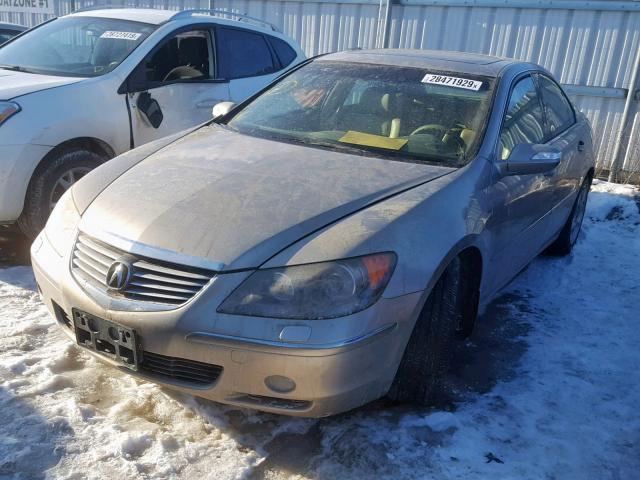 JH4KB16366C800155 - 2006 ACURA RL GOLD photo 2