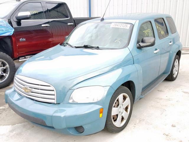 3GNDA13DX7S638253 - 2007 CHEVROLET HHR LS Azul foto 2