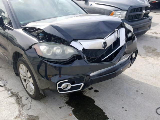 5J8TB2H27BA000004 - 2011 ACURA RDX BLACK photo 9