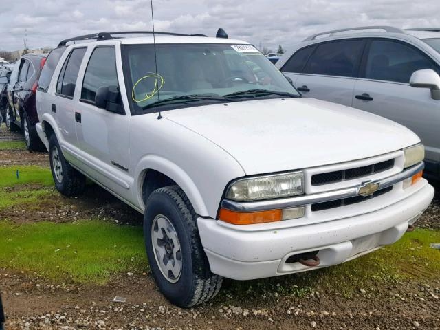 1GNDT13X44K166790 - 2004 CHEVROLET BLAZER WHITE photo 9