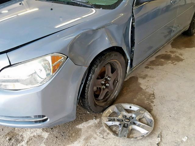 1G1ZH57B994256012 - 2009 CHEVROLET MALIBU 1LT 绿色 照片 9