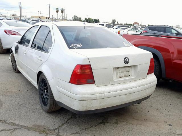 3VWSE29M4XM064932 - 1999 VOLKSWAGEN JETTA GLS WHITE photo 3