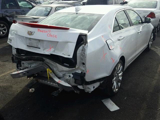 1G6AB5RX4F0142391 - 2015 CADILLAC ATS LUXURY WHITE photo 4