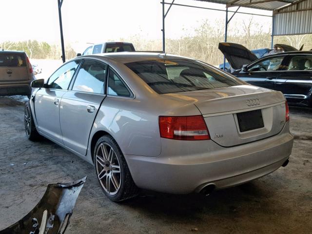 WAUDH74F88N136518 - 2008 AUDI A6 3.2 QUA SILVER photo 3