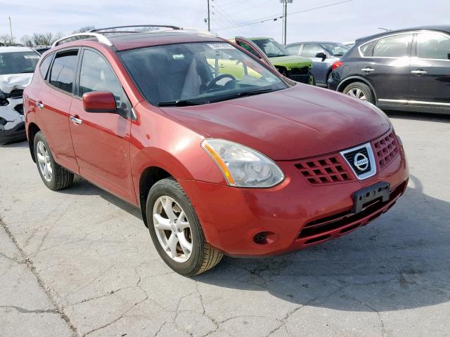 JN8AS5MV0AW103133 - 2010 NISSAN ROGUE S RED photo 1