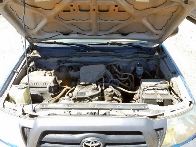 5TENX22N95Z140304 - 2005 TOYOTA TACOMA WHITE photo 7