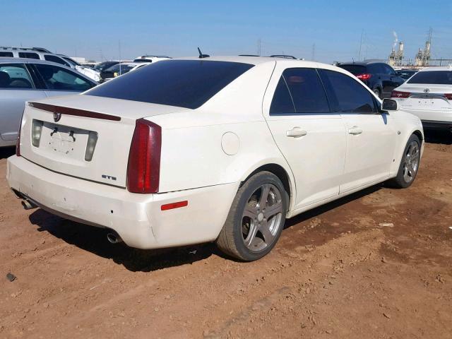 1G6DW677860193225 - 2006 CADILLAC STS WHITE photo 4