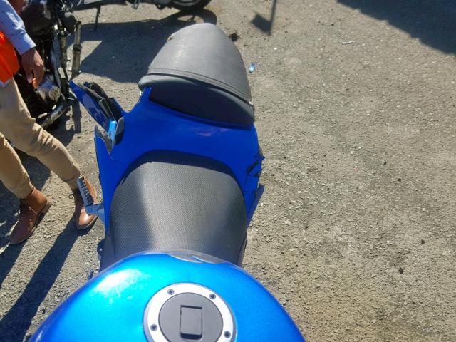 JKBZXJC145A022541 - 2005 KAWASAKI ZX636 C1 BLUE photo 6