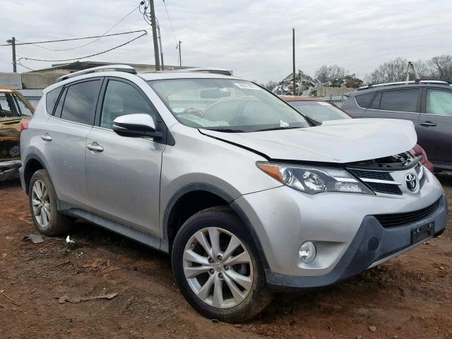 2T3DFREV2DW035505 - 2013 TOYOTA RAV4 LIMIT SILVER photo 1