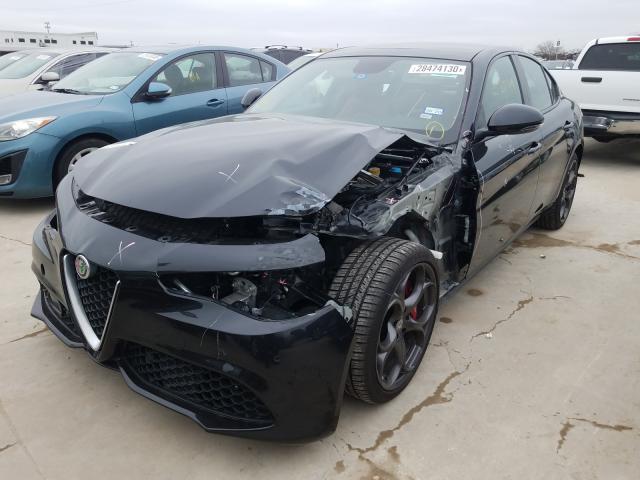 ZARFAEEN4H7558533 - 2017 ALFA ROMEO GIULIA TI Q4  photo 2