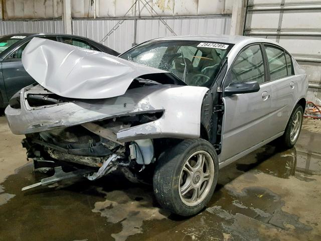 1G8AL55F67Z169929 - 2007 SATURN ION LEVEL SILVER photo 2