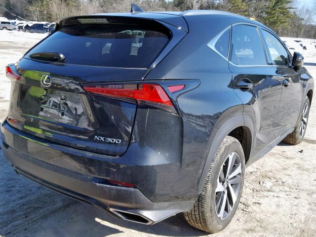 JTJBARBZ3K2182724 - 2019 LEXUS NX 300 BLACK photo 4