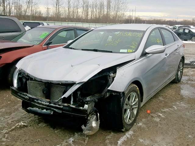 5NPEB4AC9BH089704 - 2011 HYUNDAI SONATA GLS GRAY photo 2