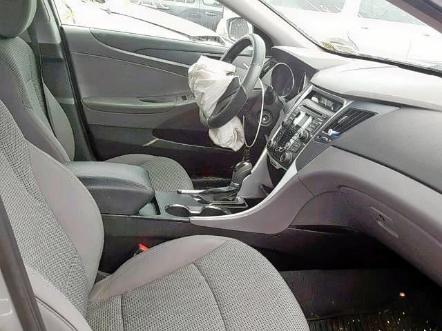 5NPEB4AC9BH089704 - 2011 HYUNDAI SONATA GLS GRAY photo 5