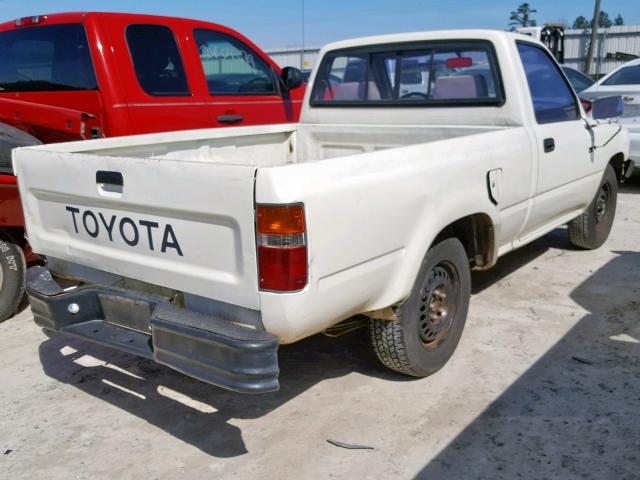 JT4RN81R2L5057330 - 1990 TOYOTA PICKUP 1/2 WHITE photo 4