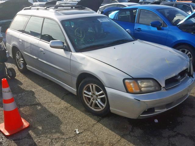 4S3BH646935300145 - 2003 SUBARU LEGACY GT SILVER photo 1