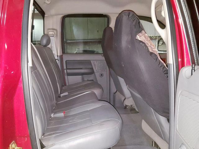 3D7MX38A77G784328 - 2007 DODGE RAM 3500 S RED photo 6