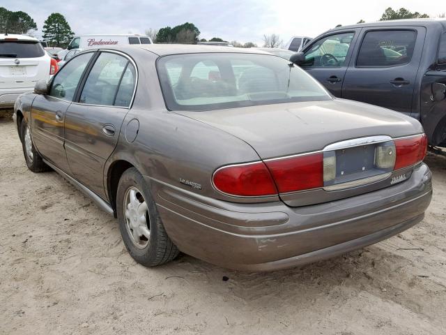 1G4HP54K214288679 - 2001 BUICK LESABRE CU GOLD photo 3