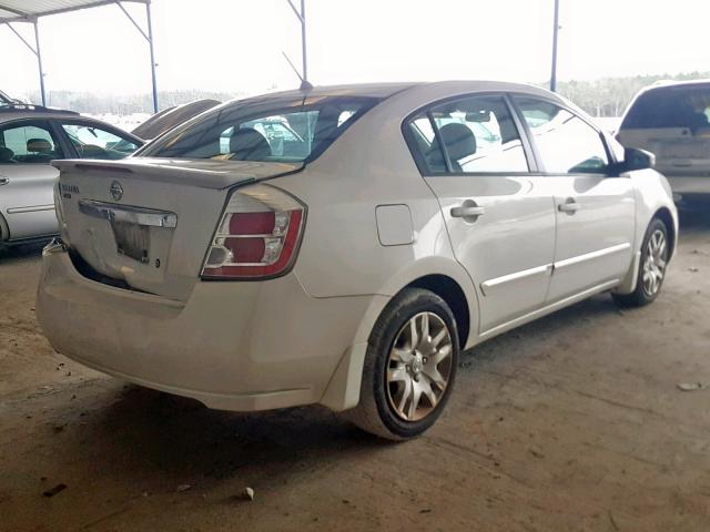 3N1AB6AP7BL659764 - 2011 NISSAN SENTRA 2.0 WHITE photo 4