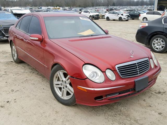 WDBUF56J06A944024 - 2006 MERCEDES-BENZ E 350 MAROON photo 1