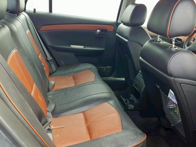 1G1ZK577984245006 - 2008 CHEVROLET MALIBU LTZ ნაცრისფერი ფოტო 6