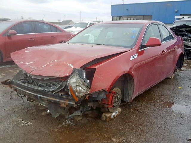 1G6DT57V880156681 - 2008 CADILLAC CTS HI FEA RED photo 2