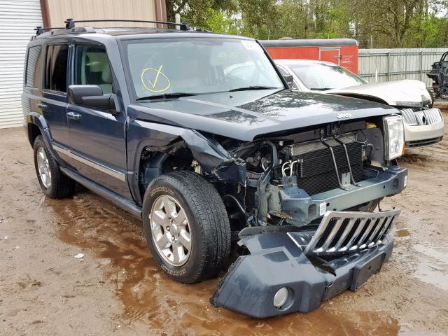 1J8HG58236C364558 - 2006 JEEP COMMANDER BLUE photo 1
