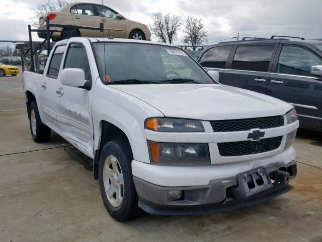 1GCDSCD99A8147412 - 2010 CHEVROLET COLORADO L WHITE photo 1