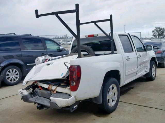 1GCDSCD99A8147412 - 2010 CHEVROLET COLORADO L WHITE photo 4