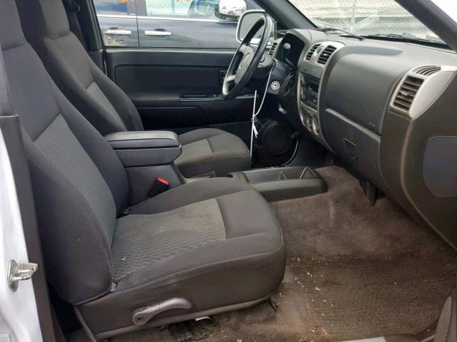 1GCDSCD99A8147412 - 2010 CHEVROLET COLORADO L WHITE photo 5