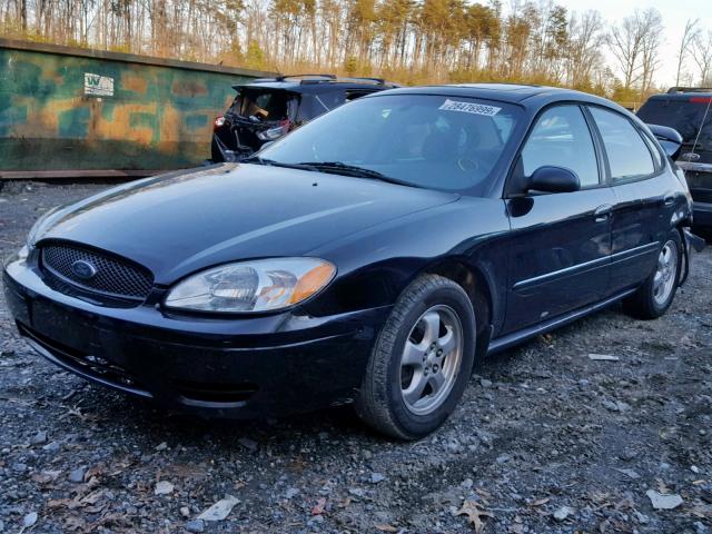 1FAFP55254G187042 - 2004 FORD TAURUS SES BLACK photo 2