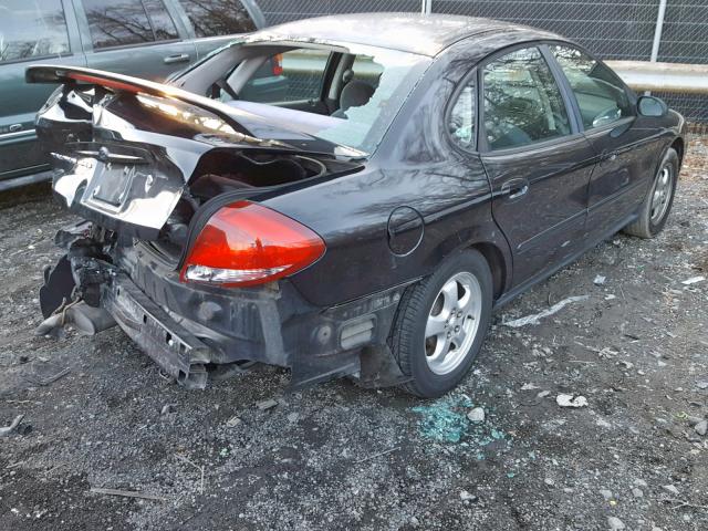 1FAFP55254G187042 - 2004 FORD TAURUS SES BLACK photo 4