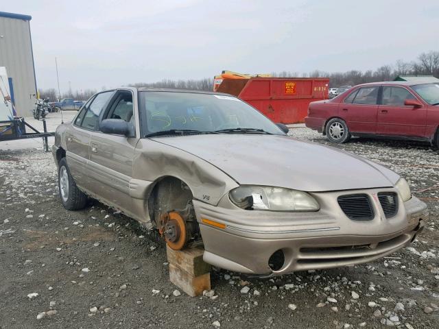 1G2NE52M9VC822052 - 1997 PONTIAC GRAND AM S GOLD photo 1